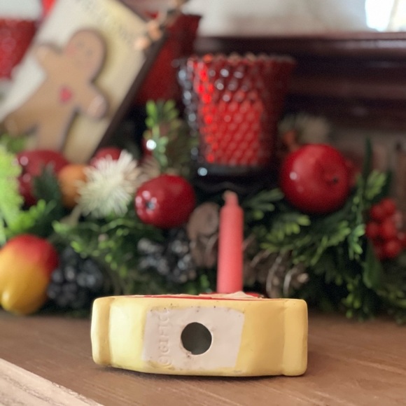 Vintage Christmas Carousel Horse Candle holder - Picture 6 of 6